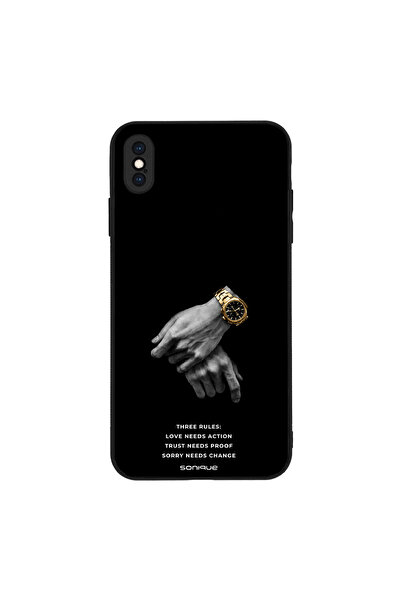OEM Θήκη Sonique Ανδρική Έκδοση για Apple iPhone XS MAX Τρεις Κανόνες