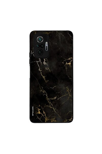 OEM Θήκη Sonique Marble Series για Xiaomi Redmi Note 10 Pro Μαύρο 01
