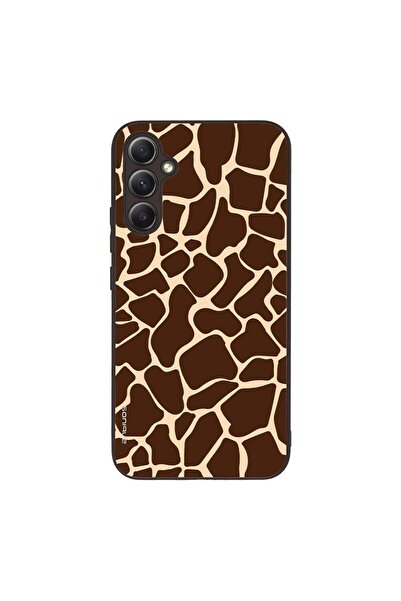 OEM Θήκη Sonique Σειρά Animal Print για Samsung Galaxy A34 5G Καμηλοπάρδαλη 01