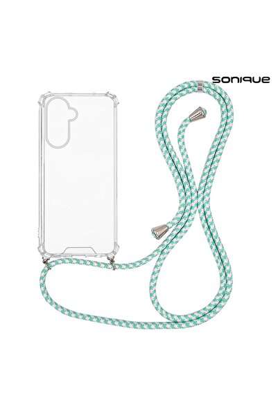 OEM Θήκη Σιλικόνης με Κορδόνι Sonique Armor Clear Samsung Galaxy A26 5G Rainb...