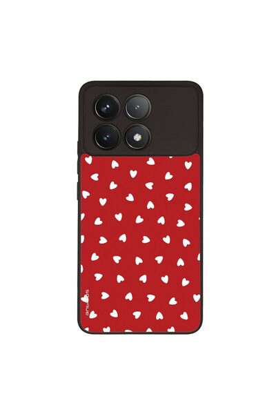 OEM Θήκη Sonique Heart Series για Xiaomi Poco F6 Pro 5G Κόκκινο