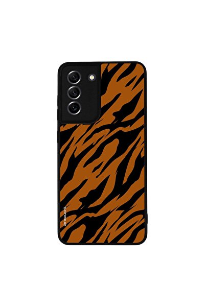 OEM Θήκη Sonique Σειρά Animal Print για Samsung Galaxy S21 FE Τίγρη 01