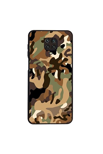 OEM Θήκη Sonique Camouflage Army Series για Xiaomi Redmi Note 9S/9 Pro Καφέ