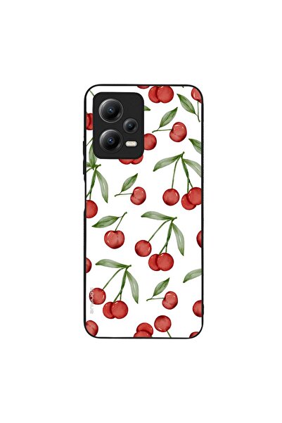 OEM Θήκη Sonique Fruit Series για Xiaomi Redmi Note 12 5G / Poco X5 5G Κεράσι 01