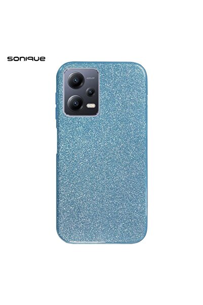 OEM Θήκη Σιλικόνης Sonique Shiny Xiaomi Redmi Note 12 5G / Poco X5 5G Γαλάζιο