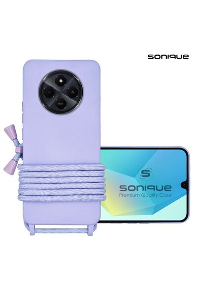 OEM Θήκη Σιλικόνης με Κορδόνι CarryHang Sonique Xiaomi Redmi 14C 4G / Poco C7...