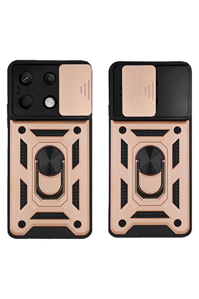 OEM Θήκη Ring Armor CamPro Sonique για Xiaomi Redmi Note 13 Pro 5G / Poco X6 ...