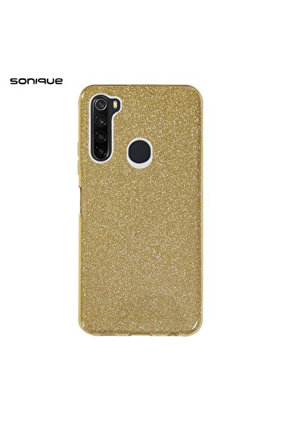 OEM Θήκη Σιλικόνης Sonique Shiny Xiaomi Redmi Note 8 / Redmi Note 8 2021 Χρυσό