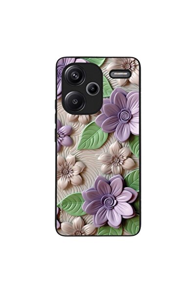 OEM Θήκη Sonique 3D Flower Series για Xiaomi Redmi Note 13 Pro Plus 5G Βιολετί