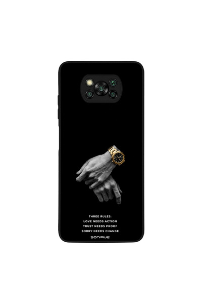OEM Θήκη Sonique Men's Edition για Xiaomi Poco X3 NFC / Poco X3 Pro Three Rules