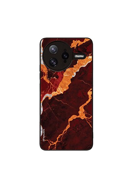 OEM Θήκη Sonique Marble Series για Xiaomi Poco F7 Ultra 5G Κόκκινο