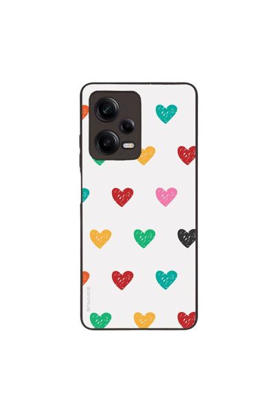 OEM Θήκη Sonique Heart Series για Xiaomi Redmi Note 12 Pro 5G Λευκό 02