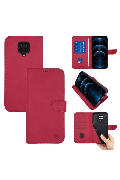 OEM Θήκη Πορτοφόλι Sonique Urban Wallet Xiaomi Redmi Note 9S/9 Pro Φούξια