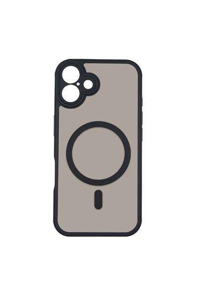 OEM Θήκη Magnetic MagMatte Lens Sonique Apple iPhone 16 Plus Μαύρο