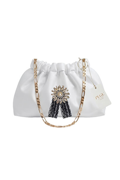pegu baby collection ΛΕΥΚΗ ΣΑΤΕΝ ΡΟΥΑΛΕ ΣΕΙΡΑ ΧΕΙΡΟΠΟΙΗΤΩΝ ΤΣΑΝΤΩΝ ΕΙΔΙΚΗΣ ΣΧ...