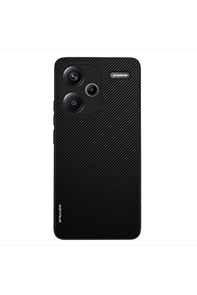 OEM Θήκη Sonique Carbon Series για Xiaomi Redmi Note 13 Pro Plus 5G Μαύρο