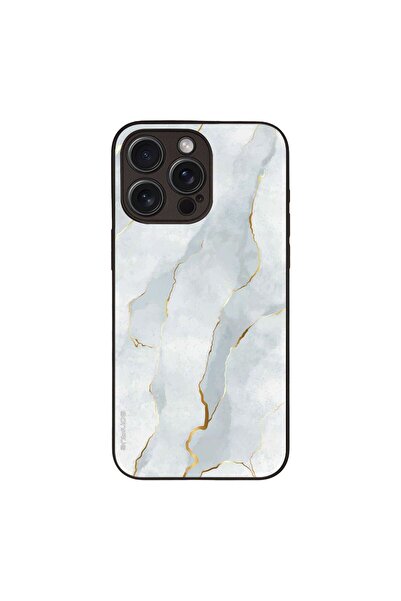 OEM Θήκη Sonique Marble Series για Apple iPhone 15 Pro Max Λευκό 01