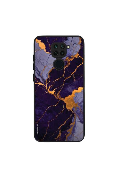 OEM Θήκη Sonique Marble Series για Xiaomi Redmi Note 9 Μωβ