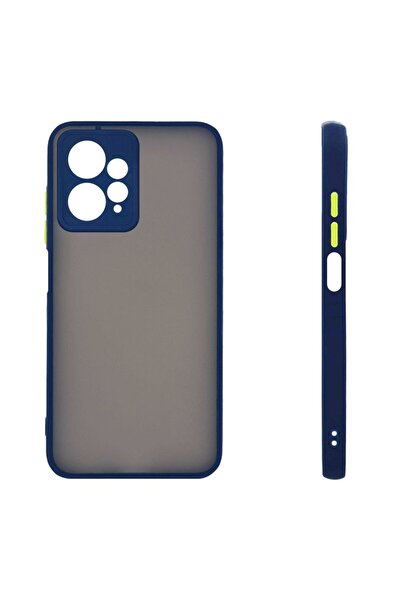 OEM Θήκη Σιλικόνης Color Button Bumper Sonique Xiaomi Redmi Note 12 4G Μπλέ