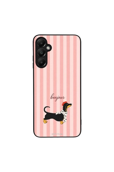 OEM Θήκη Sonique Stripe Stories Series για Samsung Galaxy A05s 4G Bonjour Puppy