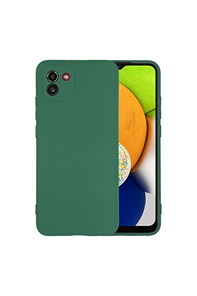 OEM Θήκη Σιλικόνης My Colors Sonique Samsung Galaxy A03 4G Πράσινο Σκούρο