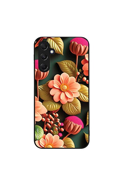 OEM Θήκη Sonique 3D Flower Series για Samsung Galaxy M34 5G Σομόν