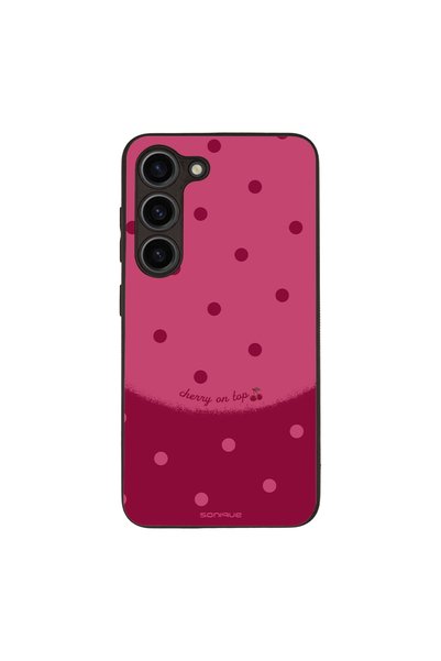 OEM Θήκη Sonique Delulu Polka Era Series για Samsung Galaxy S23 Top Cherry
