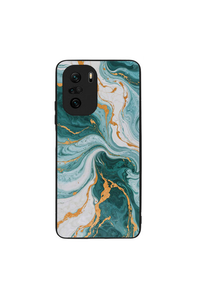 OEM Θήκη Sonique Marble Series για Xiaomi Poco F3 / Mi 11i Πράσινο 01