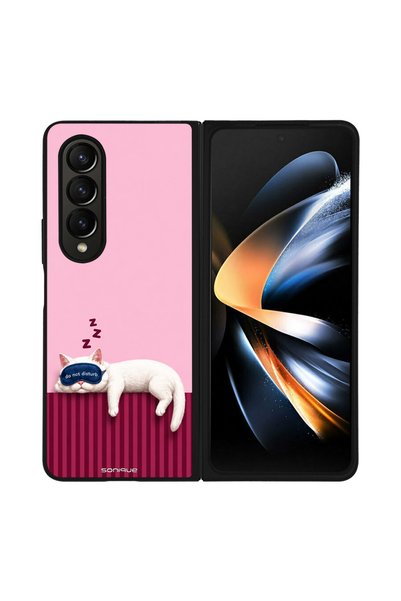OEM Θήκη Σειράς Sonique Stripe Stories για Samsung Galaxy Z Fold 4 Μην ενοχλείτε