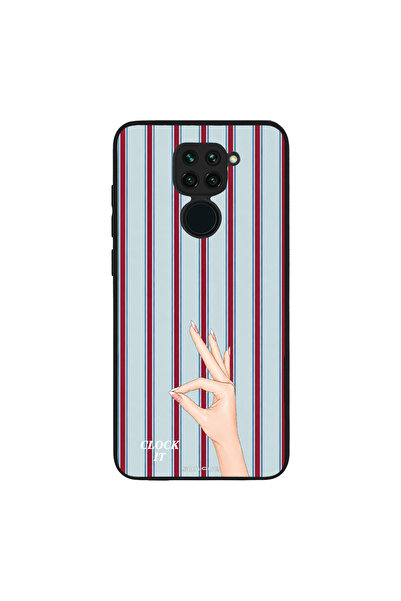 OEM Θήκη Sonique Stripe Stories Series για Xiaomi Redmi Note 9 Clock It