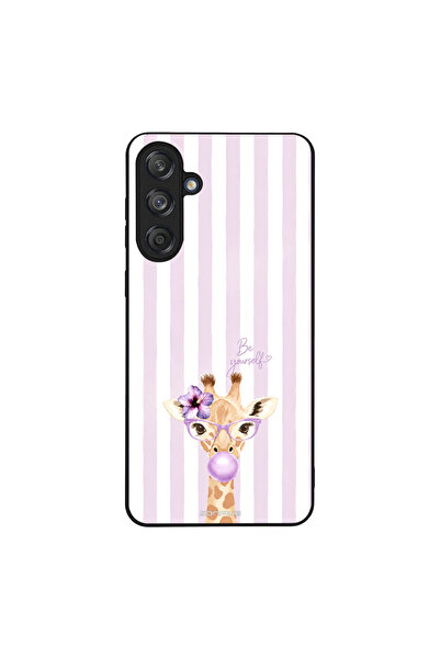 OEM Θήκη Sonique Stripe Stories Series για Samsung Galaxy M55 5G Λιλά- Καμηλο...