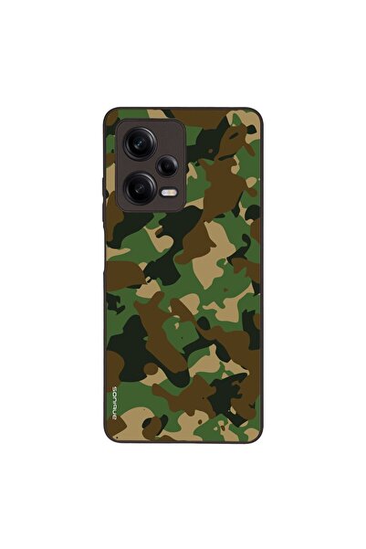 OEM Θήκη Sonique Camouflage Army Series για Xiaomi Redmi Note 12 Pro 5G Πράσινο