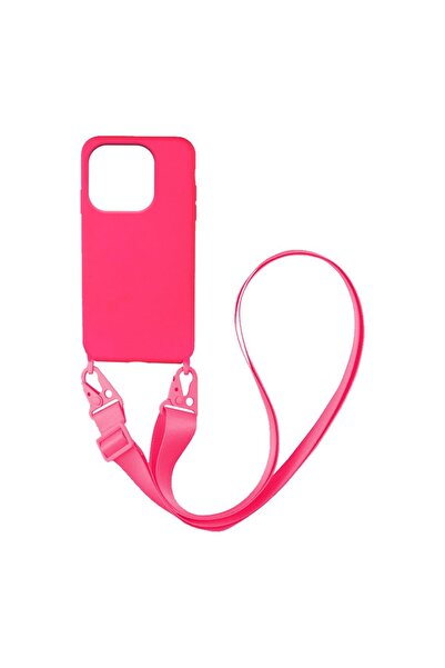 OEM Θήκη Σιλικόνης με Strap CarryHang Sonique Xiaomi Redmi 12C Φούξια