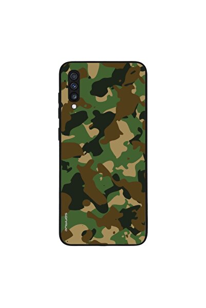 OEM Θήκη Sonique Σειρά Καμουφλάζ Στρατού για Samsung Galaxy A70/A70s Πράσινο