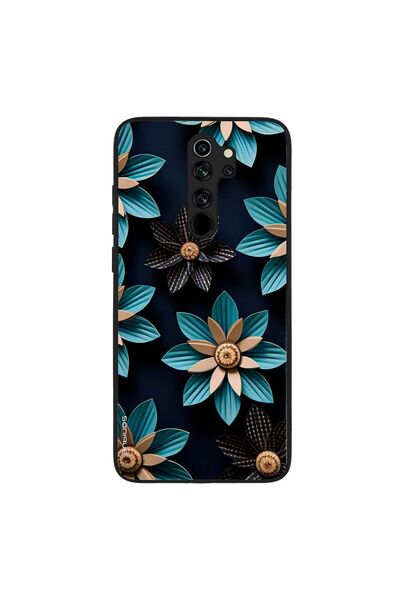 OEM Θήκη Sonique 3D Flower Series για Xiaomi Redmi Note 8 Pro Γαλάζιο