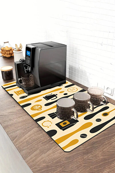 Valerine Life Barista Coffee Bar Mat 40X90Cm Espresso Machine Tea Maker Mat V...