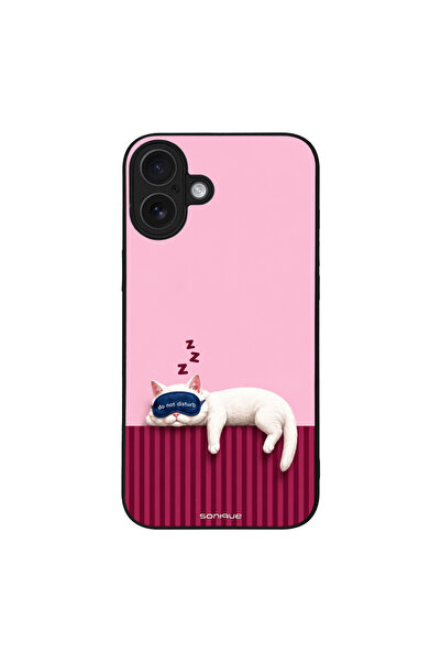OEM Θήκη Σειράς Sonique Stripe Stories για Apple iPhone 16 Plus Μην ενοχλείτε