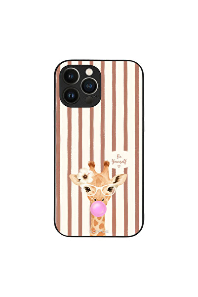 OEM Θήκη Sonique Stripe Stories Series για Apple iPhone 13 Pro Max Καφέ - Καμ...