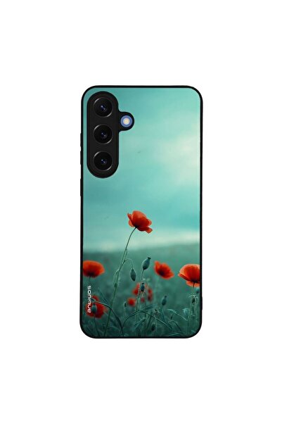 OEM Θήκη Sonique Sunset in Eden Series για Samsung Galaxy S25 Plus Scarlet Poppy