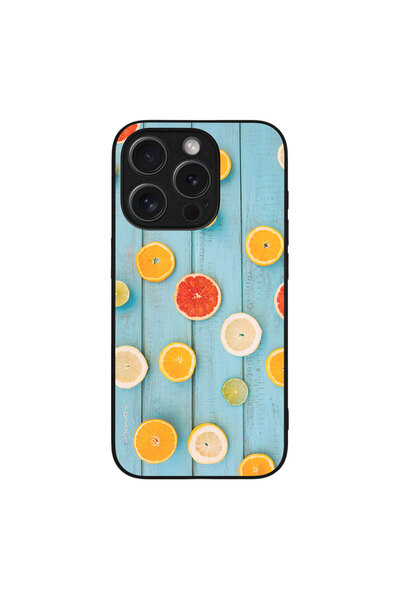 OEM Θήκη Sonique Fruit Series για Apple iPhone 15 Pro Γκρέιπφρουτ