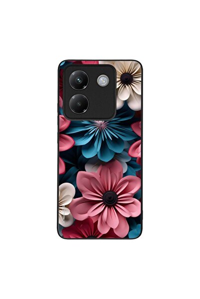 OEM Θήκη Sonique 3D Flower Series για Xiaomi Poco M7 Pro 5G Ροζ 01