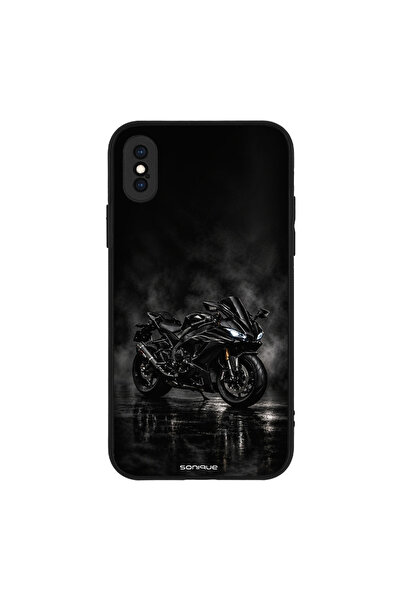 OEM Θήκη Sonique Ανδρική Έκδοση για Apple iPhone X / iPhone XS Black Ride