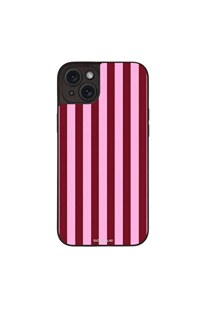 OEM Θήκη Sonique Stripe Stories Series για Apple iPhone 15 Plus Ρίγες Ροζ – Κ...