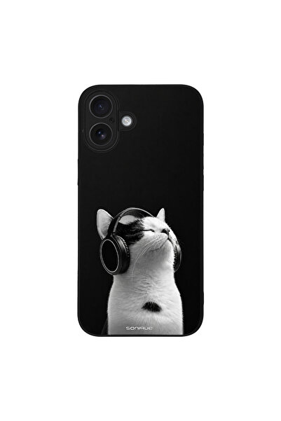 OEM Θήκη Sonique Men's Edition για Apple iPhone 16 Plus Audio Kitten - White