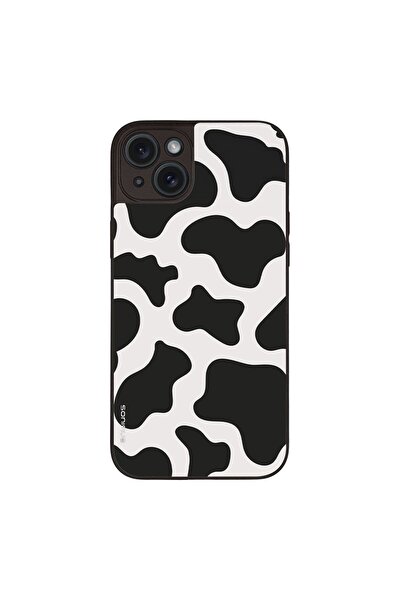 OEM Θήκη Sonique Σειρά Animal Print για Apple iPhone 15 Plus Αγελάδα 01