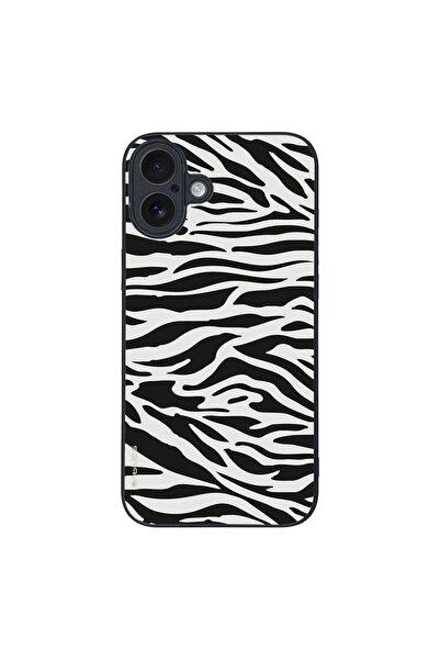 OEM Θήκη Sonique Animal Print Series για Apple iPhone 16 Plus Zebra