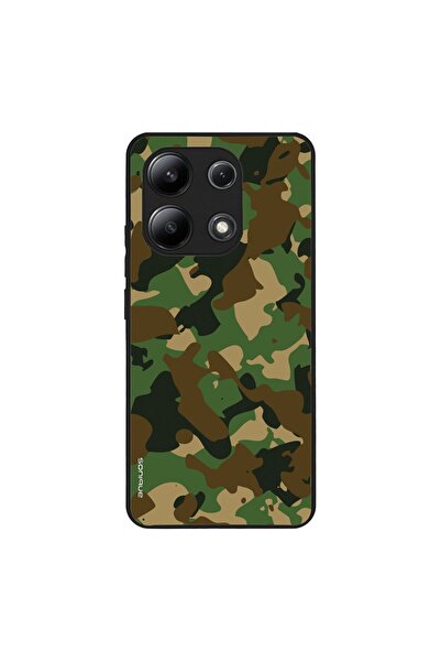 OEM Θήκη Sonique Camouflage Army Series για Xiaomi Redmi Note 13 4G Πράσινο