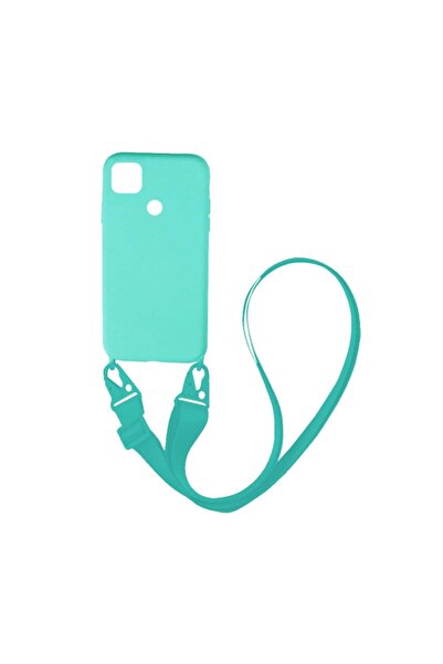 OEM Θήκη Σιλικόνης με Strap CarryHang Sonique Xiaomi Redmi 9C Γαλάζιο