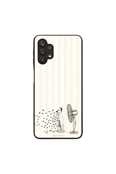 OEM Θήκη Sonique Σειρά Stripe Stories για Samsung Galaxy A32 5G Cool Dog