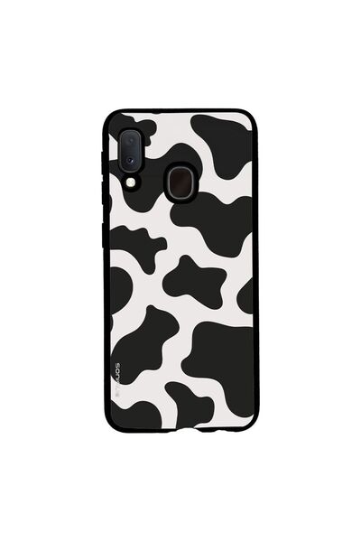 OEM Θήκη Sonique Animal Print Series για Samsung Galaxy A20e Cow 01
